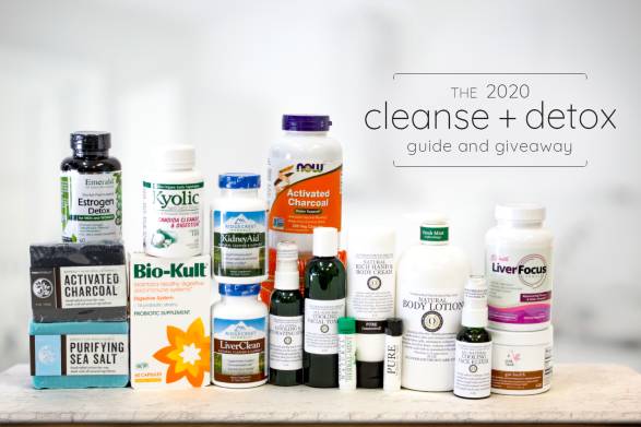 all-natural products for cleansing, detox, and body care