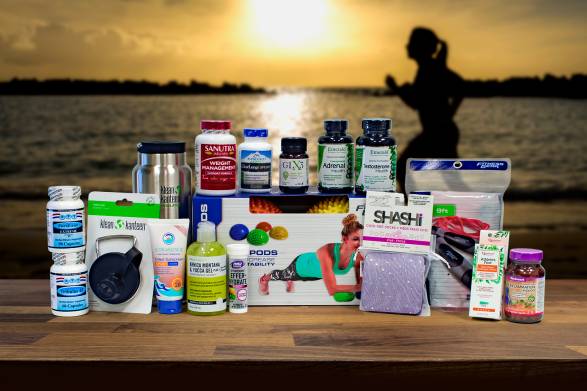 a selection of all-natural products for fitness, strength, endurance, and pain