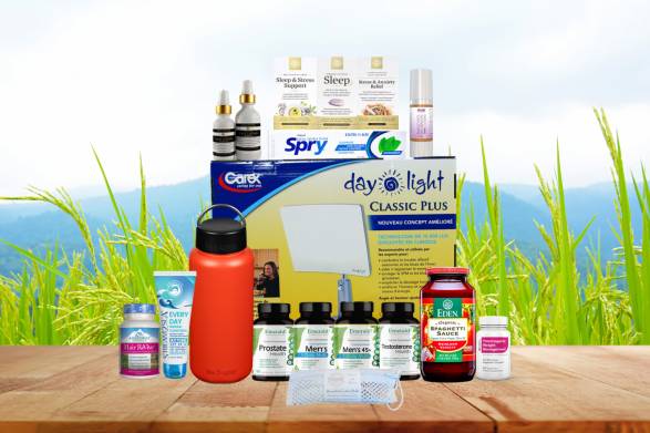 a curated selection of personal care products