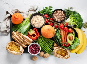 high-fiber and prebiotic foods