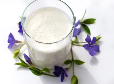a cup of kefir