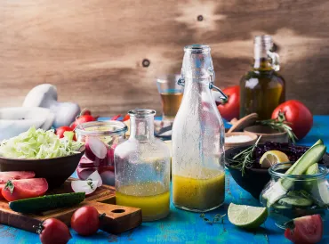 ingredients for vinaigrette