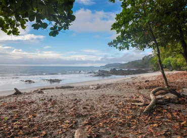 a beautiful beach on Nicoya Peninsula in Costa Rica