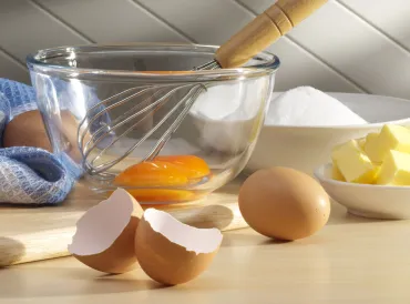 Essential ingredients for baking