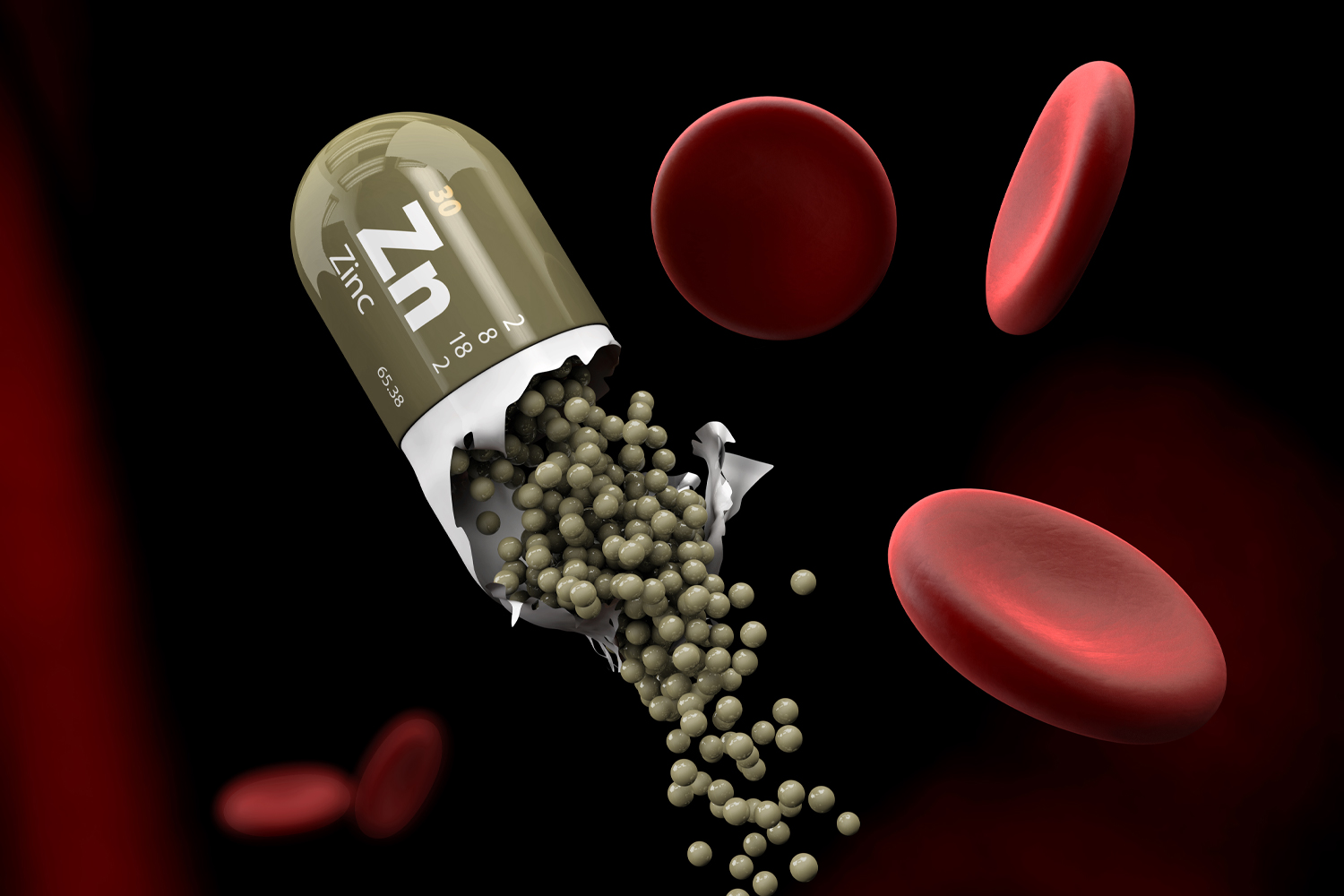 zinc in the bloodstream